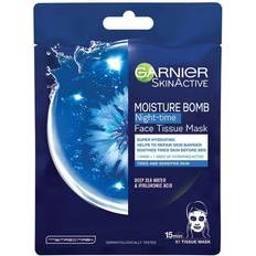 Garnier Ansiktsmasker Garnier SkinActive Moisture Bomb Night-Time Face Tissue Mask