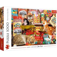 Trefl Legpuzzels Trefl Puzzle Cats sweets (1000 pieces) Vloer