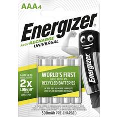 Energizer Pilas Recargables 4 X Aaa 500 Mah