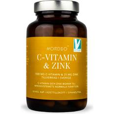 Vitamin zink Nordbo C-Vitamin & Zink 50 pcs