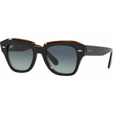 Ray-Ban State Street Sunglass RB2186 - Black/Brown