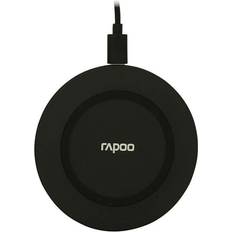 Carica Veloce 3.0 - Caricatore wireless Batterie e Caricabatterie Rapoo XC140 Drahtloses QI-Ladepad, Schwarz