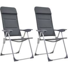 Aluminium Campingstole vidaXL Camping Chair 2-Pack