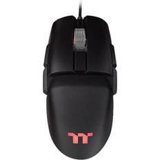 Oui (monochrome) Souris d'ordinateur Thermaltake Argent M5 RGB Souris de jeu 16 000 DPI Noir