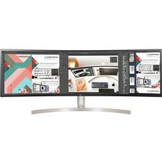 LG 49WL95C-W 49' Dual Quad HD 5120 x 1440 2K 60 Hz 2 x HDMI DisplayPort USB Type-C Built-in Speakers HDR 10 UltraWide Anti-Glare Backlit LED Curved