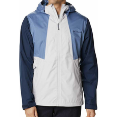 Men - White Rain Clothes Columbia Inner Limits II jacket - Nimbus Grey/Bluestone/Collegiate Navy