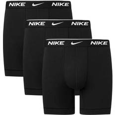 Elastano/Lycra/Spandex Ropa interior de hombre Nike Everyday Cotton Stretch Trunk Boxer 3-pack - Black/White