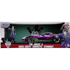 Leker Jada DC Comics Chevrolet Corvette Stingray 2009 with the Joker