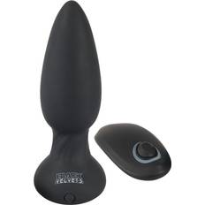 You2Toys Balck Velvets Rotating & Vibrating Plug