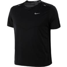 Nike dri fit 365 NIKE Men's Rise 365 Dri-FIT Short Sleeve Running Shirt - Black