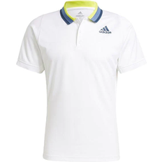 Tennis - Valkoinen Polo paidat Adidas Freelift Polo - White