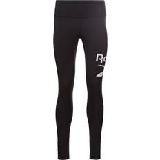 Reebok Identity Logo Leggings Women - Black/Silver Metallic