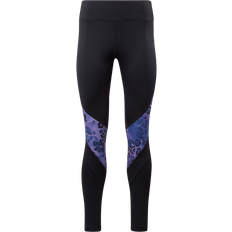 Reebok Modern Safari Panel Leggings Women - Black/Hyper Purple