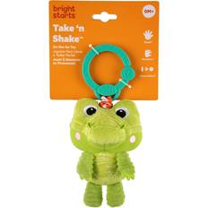 Bright Starts Take n Shake Croc On-the-go Toy Green