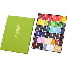 Water Based Water Colours Kuretake Zig Gansai Tambi Watercolors Set 48 Colors