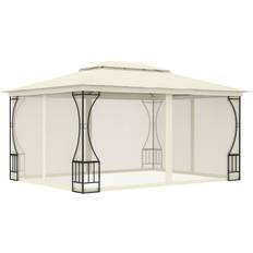 400.0 cm Pavillons vidaXL Gazebo with Curtains