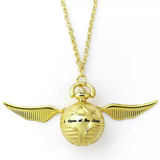 Harry Potter Golden Snitch Watch Necklace - Gold