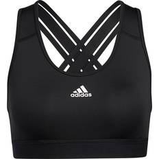 adidas Believe This Lace-up Bra - Black/White