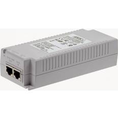 Axis T8134 Midspan 110 V AC 230 V AC Entrée 55 V DC Sortie 10/100/1000Base-T Input Ports 10/100/1000Base-T Blanc