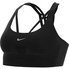 Nike Indy UltraBreathe Light-Support Sports Bra - Black/Black/Black/Dark Smoke Grey