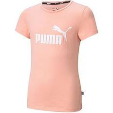 Puma Essentials Logo Youth Tee - Apricot Blush (587029-26)