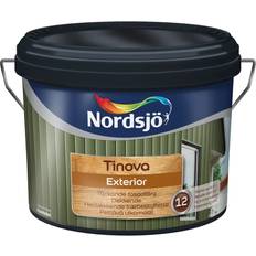 Nordsjö Vit Målarfärg Nordsjö Tinova Exterior Träfasadsfärg Vit 5L
