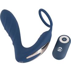 Blauw Prostaatmassagers You2Toys Vibrerende Prostaatstimulator met Penisring Blauw