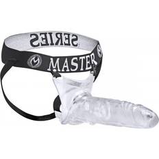 Transparent Godes ceintures XR Brands Étui pénien style Jock Grand Mamba XL Transparent