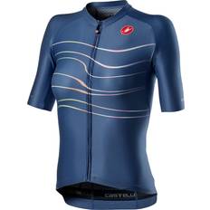 Castelli cycling jersey Castelli Aero Pro Cycling Jersey Women - Agate Blue