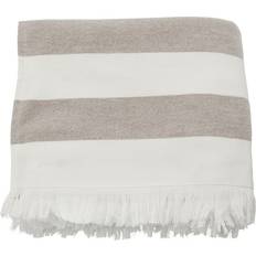 Meraki Handdukar Meraki Barbarum Badlakan White/Brown (180x100cm)