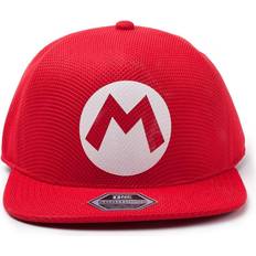 Super mario keps Maskerad Difuzed Super Mario Badge Seamless Cap - Red