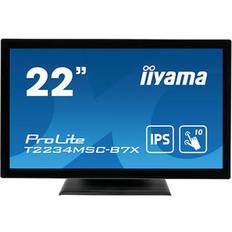 1920x1020 Monitoren Iiyama ProLite T2234MSC-B7X Touch Screen Monitor 54.6 cm