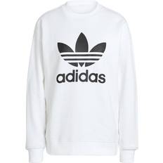 Adidas trefoil crew Adidas Women's Trefoil Crew Sweatshirt - White