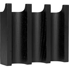 Kristina Dam Studio Column Black Lacquered Coat Hook 21cm