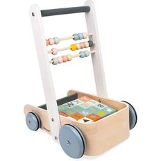 Janod Sweet Cocoon Cart with ABC Blocks