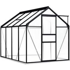 Greenhouses vidaXL 48216 4.75 m² Aluminum Polycarbonate