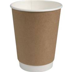 Abena Cardboard Cup Double Wall Brown 25pcs