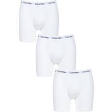 Calvin Klein Cotton Men's Underwear Calvin Klein Cotton Stretch Boxer Brief 3-pack - White