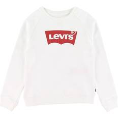 Levi's Felpa bambina bianca - bianco