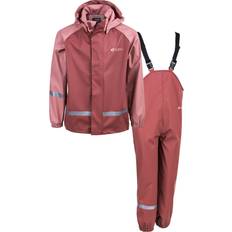 Afneembare Capuchon Regenpakken zigzag Gilbo Pu Set W-pro 5000 Apple Butter - Roze