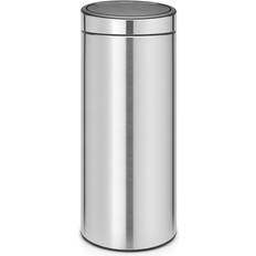 Blanc Poubelles à pédale Brabantia Poubelle Touch Bin 30 L