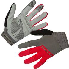 Rojo Guantes y Manoplas Endura Hummvee Plus II Rojo - White