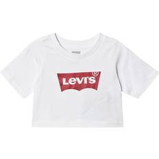 Levi's Camiseta Crop Con Logo - White