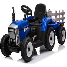 70 W Elbilar Electric Tractor with Trailer 12V