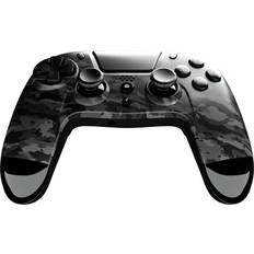 Grå - PlayStation 4 Gamepads Gioteck VX4 Premium Wireless Controller (PS4) - Dark Grey Camo