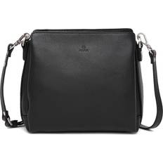 Ensfarvet - Sølv Skuldertasker Adax Sia Cormorano Shoulder Bag - Black