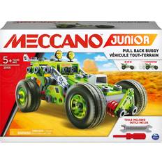 Meccano Junior 3 in 1 Deluxe Pull Back Buggy Building Kit