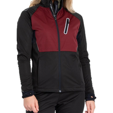 Fischer Women Asarna Softshell Jacket - Black/Burgundy