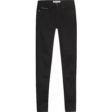 Nora Mid Rise Skinny Fit Jeans - Staten Black Stretch