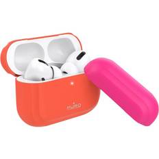 Orange Accessoires pour casques audio Puro Coque De Protection Avec AirPods Pro